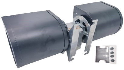 64W 1.0A 115V منفاخ حراري موتور ارتفاع درجة الحرارة عجلة 4X4 قفص السنجاب