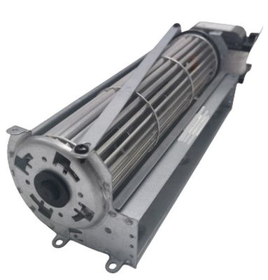 65mmX240 محرك التيار المتردد AC Cross Flow Blower Fan 38W 0.57A 120VAC 60HZ حجم الهواء العالي
