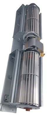 عالية 90W منخفضة 80W التدفق المتقاطع المروحة 220V 60HZ مزدوج السنجاب قفص المروحة