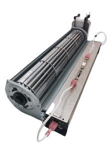 مروحة مدفوعة التدفق المتقاطع 27W مع عنصر التدفئة PTC ل 120V 60HZ